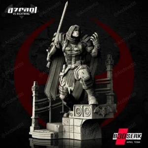 Azrael Skulptur Statue Modellbausatz DC Größenauswahl! Unlackiert/Unmontiert - Bild 1 von 1