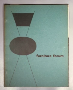 Furniture Forum Vol. 1 no 3 Summer 1949 Pritchard Eames Dunbar Jens Risom - Picture 1 of 9