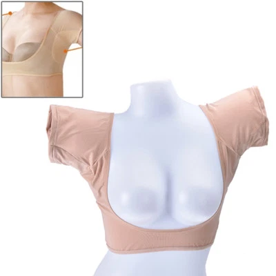 Sports Vest top underarm armpit sweat pads shield guard absorbing armpit care>~E - Image 1 of 4