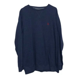 U.S. Polo Assn. Luxury feel blue crewneck sweatshirt size XXL - Picture 1 of 5