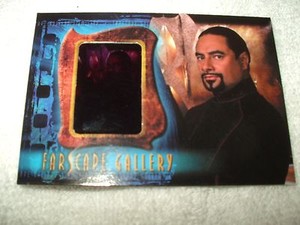 Farscape Gallery Relic Card Lani Tupu as Captain Crais G5