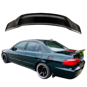 For 1998-2002 Honda Accord Sedan Carbon Fiber Duckbill Rear Trunk Spoiler Wing - Bild 1 von 6