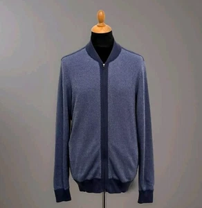 Loro Piana Strickjacke Herren Gr.56 XL 100% Kaschmir Pullover Blau Neuwertig Luxus Strick - Bild 1 von 17