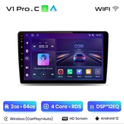 Autoradio Dacia Duster 2015-2020 2G+64GB CarPlay-AndroidAuto Wireless - Immagine 1 di 4