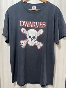 Vintage 90's The Dwarves Hardcore Punk Rock Concert Band T Shirt Sub Pop