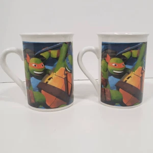 Tazza Tartarughe Ninja Mutanti Teenage Viacom 2016 Set di 2 - Foto 1 di 8