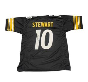Kordell Stewart Signed Pittsburgh Steelers Custom Jersey Beckett Witness BAS COA - Picture 1 of 3