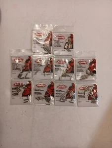 10 Packs of 15 Berkley Wire Leader Connector Sleeves Size 5 120 lb. - Picture 1 of 1
