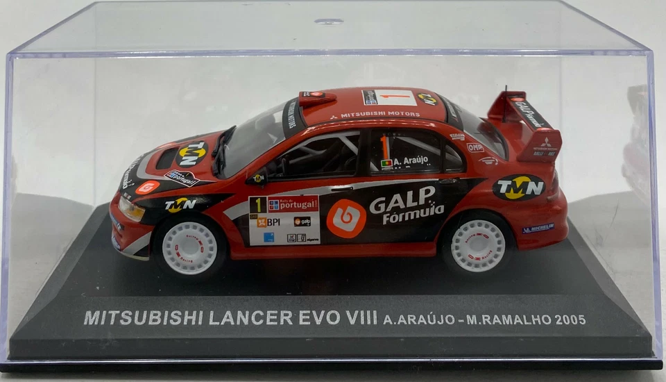 EBOND Mitsubishi Lancer VIII A.Araujo M.Ramalho 2005 - Die Cast - 1:43 - 0147 - Immagine 1 di 1