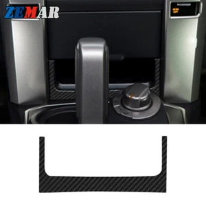 Cubierta de marco de caja de almacenamiento interior de fibra de carbono para Toyota 4runner 2010-2013 - Imagen 1 de 13