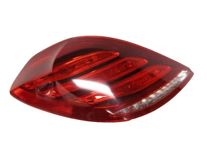 CHIPPED MERCEDES BENZ S400 S550 S600 LEFT SIDE LED TAIL LIGHT DRIVER HAND 14-17 - Picture 1 of 11