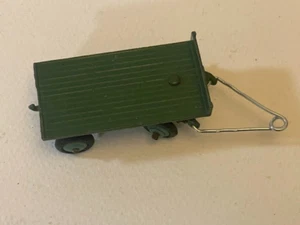 Vintage DINKY MECCANO Green Farm Trailer Toy Car 429 in good Condition #397 - Picture 1 of 7