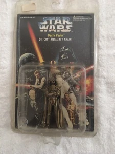 star wars vintage Neu Darth Vader Schlüsselanhänger Metall - Bild 1 von 4