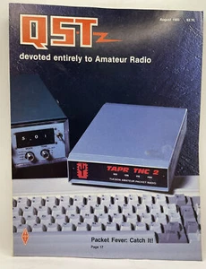 QST Devoted Entirely to Amateur Radio ARRL American Radio League August 1985 HAM - Bild 1 von 2