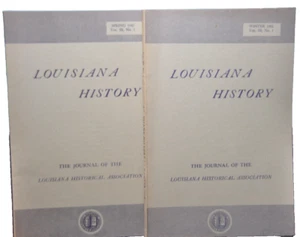 Louisiana History Historical Association Journals 1962 Vol Vol III No. 1 & 2 - Picture 1 of 1
