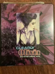 Clearly Olivia ClearChome card set: Binder+Base+Promo+OmniChrome - Picture 1 of 5