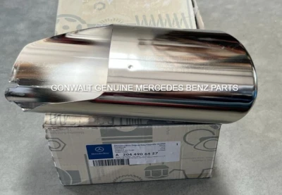 Extensión tubo trasero derecho mercedes-benz e400 e350 c300 c350 2008-2016 2044906427 Foto 1 de 3