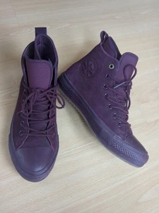 Converse CTAS WP Stiefel High Top Leder wasserdicht dunkel Sangria 7,5 Chuck Taylor - Bild 1 von 10