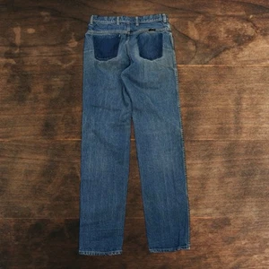 Vintage 70er 80er Wrangler Jeans Made South Africa Straight Leg Ghost Pocket 31x33 - Bild 1 von 8