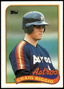 1989 Topps Craig Biggio (RC) Rookie HOF Houston Astros - Picture 1 of 2