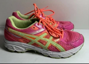 Asics Gel Contend 3 Size US 5 Women's Running Shoes Pink Yellow Orange C566N - Picture 1 of 13