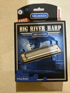 Hohner MS-Series E Big River Arpa Armónica Llave de E HECHA EN ALEMANIA - Imagen 1 de 2