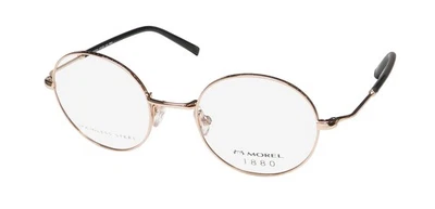 NEW MOREL 1880 60072M EYEWEAR PP05 47-20-145 GOLD MENS METAL & PLASTIC FULL-RIM - Image 1 of 4