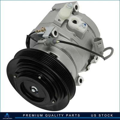 AC Compressor with Clutch Fits Toyota Celica 1.8L 2000 2001 2002 2003 2004 - Image 1 of 4
