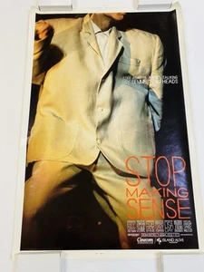1984 STOP MAKING SENSE UNUSED ROLLED ORIGINAL 27x41 MOVIE POSTER TALKING HEADS - Picture 1 of 10
