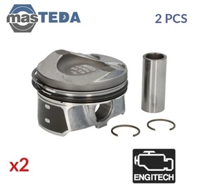 ENT051115 050 MOTOR KOLBEN & RINGE ENGITECH 2 STÜCK NEU OE ERSATZ - Bild 1 von 5