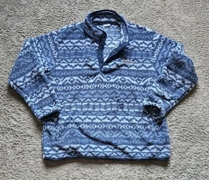 Columbia Rugged Ridge Dark Mountain Madras Half Snap Fleece Pullover Mens XXL - Picture 1 of 9