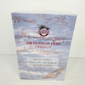 Sir Hudson Fysh Trilogy Limited Ed 3x Book Boxset Qantas Brand New & Sealed - Picture 1 of 3