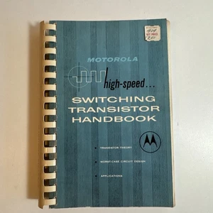 High Speed Switching Transistor Handbook 1963 Second Edition - Imagen 1 de 9