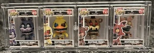 FIVE NIGHTS AT FREDDYS NIGHTMARE 4PK INC NIGHTMARE FOXY 1/3 FUNKO BITTY POP! - Imagen 1 de 1