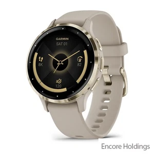 Garmin Venu 3S Fitness and Health Smartwatch - 41 mm - Soft Gold 010-02785-02 - Picture 1 of 1