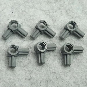 LEGO Technic Axle Pin Connector 2 Perpendicular Axles 10197 Dark Bluish Gray x6 - Picture 1 of 4