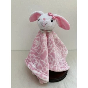 Super Soft H.B. Rabbit Bunny 14" square Lovey Security Baby Blanket Lovie - Picture 1 of 8