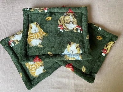 Pee Pad fleece Small animal, set of 3