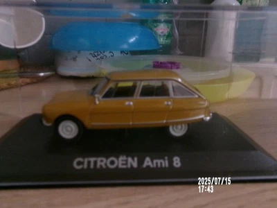 Voiture miniature 1/43ieme..Citroen Ami 8 Berline..de 1973..s/boite - Photo 1/3