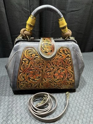 Shoulder Sling Bag Womens Casual Formal Tote Crossbody Handbag Handmade Ladies - Image 1 of 4