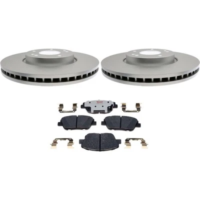 KIT-210513-870 Raybestos Juego de 2 Ruedas Disco de Freno y Kits de Pastillas Delanteras para Optima Foto 1 de 4