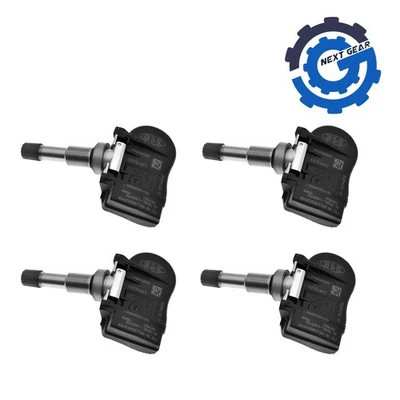 Nuevo OEM Mopar Juego de 4 sensores de monitoreo de presión de neumáticos TPMS 56029526AA Foto 1 de 4