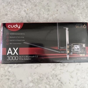 Cudy New AX3000 Wireless WiFi 6 PCIe Card for PC Bluetooth 5.2 AX200 3000Mbps - Bild 1 von 7