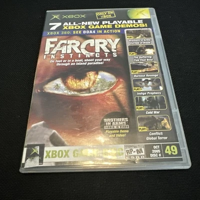 Official Xbox Magazine Demo Disc #49 October 2005, Far Cry, Burnout Revenge - Image 1 of 2