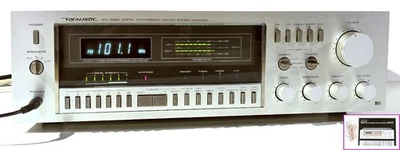🔥【PRO SERVICED】Realistic STA-2290 Stereo 200W Receiver! 2x Phono In💥GUARANTY - Image 1 of 4