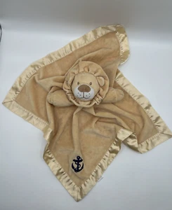 Löwe US NAVY Plüsch Lovey Mini Sicherheitsdecke Satinborte mit Anker Anico Promo - Bild 1 von 18