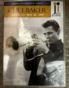 Chet Baker Live in '64 & '79 Jazz Icons 1964 & 1979 Concert Music DVD Video - Bild 1 von 2