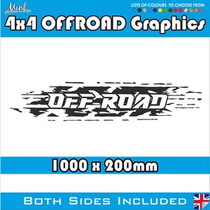 4x4 Off Road Landrover Shogun Pajero RAV 4 Rayas Calcomanías Adhesivas Gráficos 026 - Imagen 1 de 3