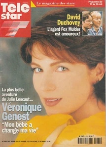 TV Star No 1072 - 14 04 1997 - Veronica Genest - David Duchovny -magic Johnson - Picture 1 of 1