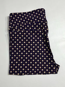 NWT LuLaRoe TC Leggings Red & Purple Floral Design - Tall & Curvy - Picture 1 of 4